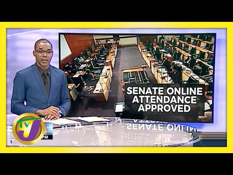 Jamaica's Senate Approves Online Attendance for Members | TVJ News - May 7 2021