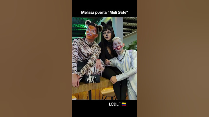 Melissa puerta "Melissa Gate" (la casa de los famosos Colombia)