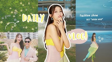 Dự show Ngân Nga của NTK Adrian Anh Tuấn và 1 ngày shooting cùng ekip ở Hồ Tràm| CHẾ NG QUỲNH CHÂU