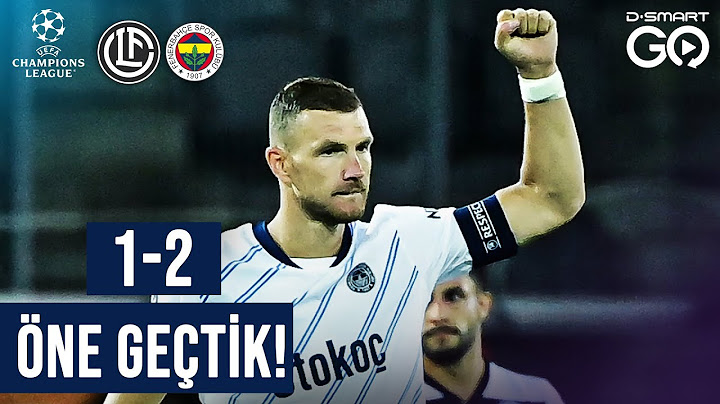 Lugano 1-2 Fenerbahçe | Fenerbahçe'nin 2. Golü Edin Dzeko | Şampiyonlar Ligi 2. Ön Eleme Turu