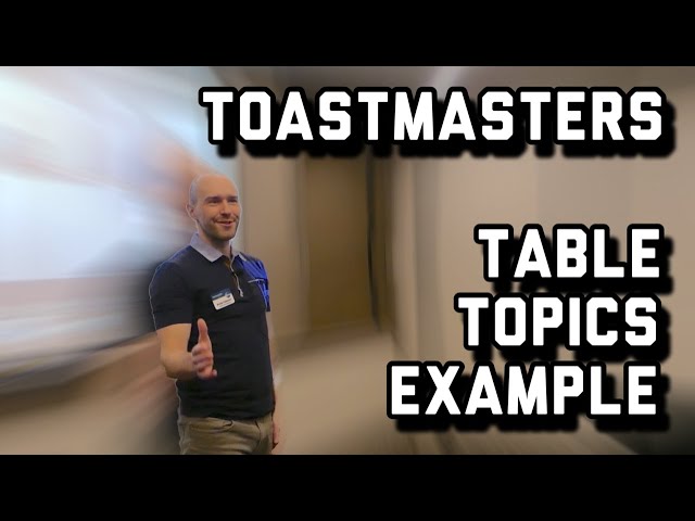 Toastmasters Meeting