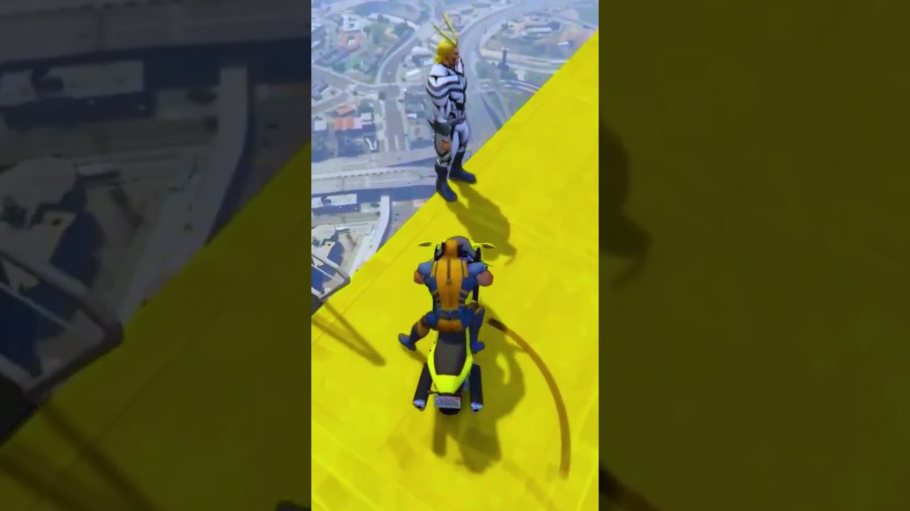 GTA V All Superheroes - Spiderman vs Batman! Who will win? ep.062 