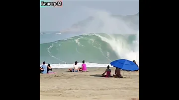 Каспийское море 2023, Дагестан, Махачкала лучше. Ocean waves.