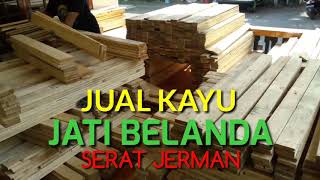 Jual Kayu Jati Belanda Full Serat Jerman | jati belanda bekas pallet