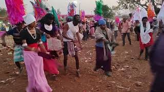 Tribal Dance During Colourful Holi Festival in India