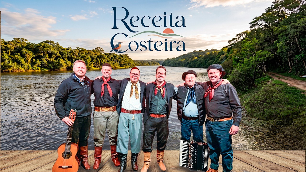 Dom registra o show do Grupo Receita Costeira