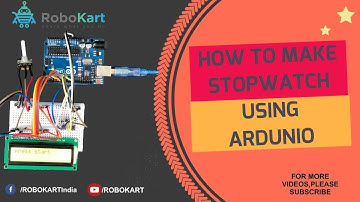 How to make Stopwatch using Ardunio