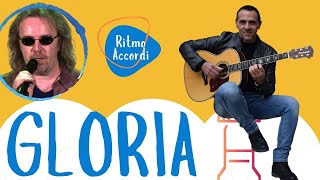 Video thumbnail of "Gloria - U. Tozzi - Chitarra"