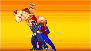 CPU Guy Kicks My Zangief Ass - Street Fighter Zero 2 Alpha (Arcade)