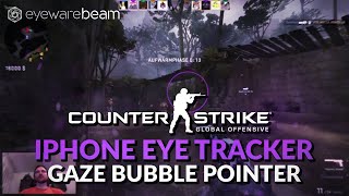 Gaming With Eye Tracker Overlay In Counter-Strike: Global Offensive (CS: GO) | Eyeware Beam iOS App screenshot 4