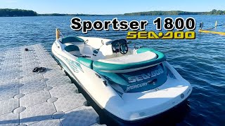 LEARN about 2000 Seadoo sportster 1800 boat