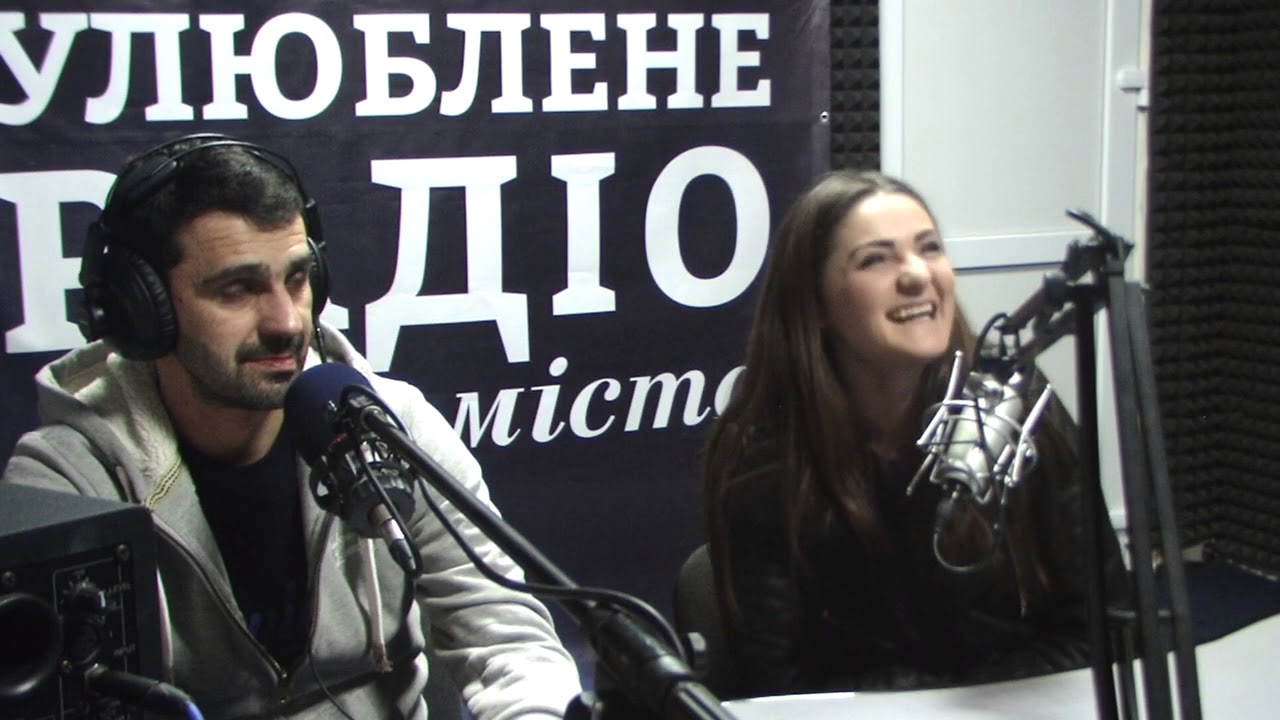 Танька і Володька з "VIP Тернопіль" у студії "Калуш ФМ"