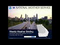 NWS Atlanta Weekly Weather Briefing - May 28, 2020
