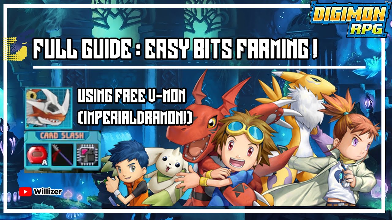 Digimon RPG - Full Guide for Easy Bits Farming!