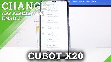 App Permissions Managing - CUBOT X20 & Block Access For Some App
