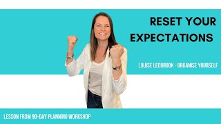 Reset Your Expectations