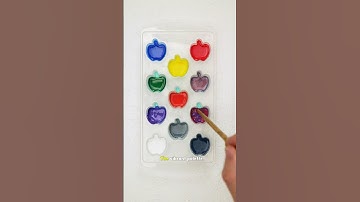 Creating Vibrant New Colors from 3 Exclusive Shades #Shorts