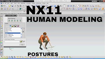 NX 12 MODELING TUTORIALS FOR BEGINNERS : HUMAN MODELING | NX CAD