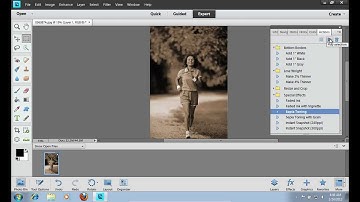 How to Use Photoshop Elements Actions