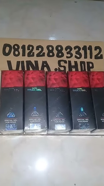 TITAN GEL | CREM PEMBESAR MR.P ASLI DI CIKARANG | COD