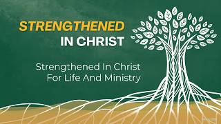 26 July 2026 | English Worship Service | Strengthened In Christ For Life And Ministry