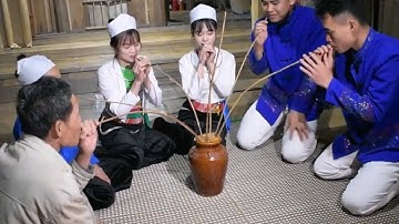 Âm Nhạc Dân Gian Cổ Truyền Dân Tộc Mường ( cò ke ống sáo ) Video Tái Hiện Đời Sống Văn Hóa Mường