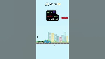 Learn Python Loop with Animation | Fun Way to Understand While Loop #python #dsa #morseio #java #c