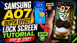 Samsung One UI 8.5 Lock Screen Customization | Good Lock LockStar Depth Effect #trending #viral screenshot 4