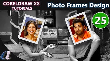 How to Create  Frames Designs in Coreldraw || 25 || www.computersadda.com