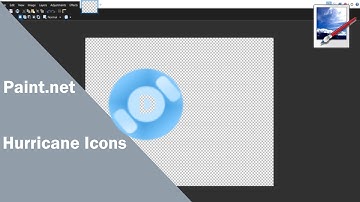 How to Make Hurricane Icon Using Paint.net/Paint.net