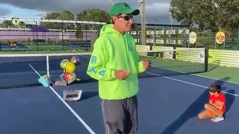 The number one forehand corrective technique for adults! - Rick Macci