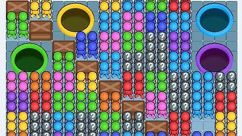 Hole People Level 353 Game Walkthrough Solution