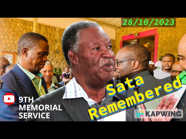 Michael Sata Remembered : 9th Memorial Service | Honouring Sata's Legacy class=