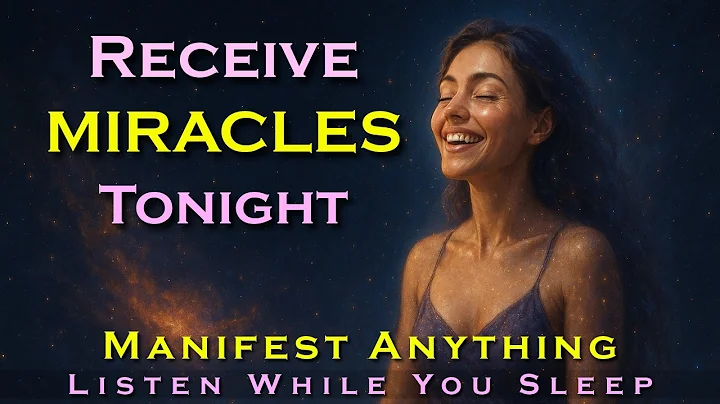 Receive Miracles Tonight ~ MANIFEST ANYTHING While you Sleep ~ Listen for 30 Nights Meditation