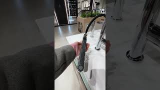 Смеситель для раковины «Hansgrohe» Finoris 76063000 с выдвижным изливом хром #shorts #blumart