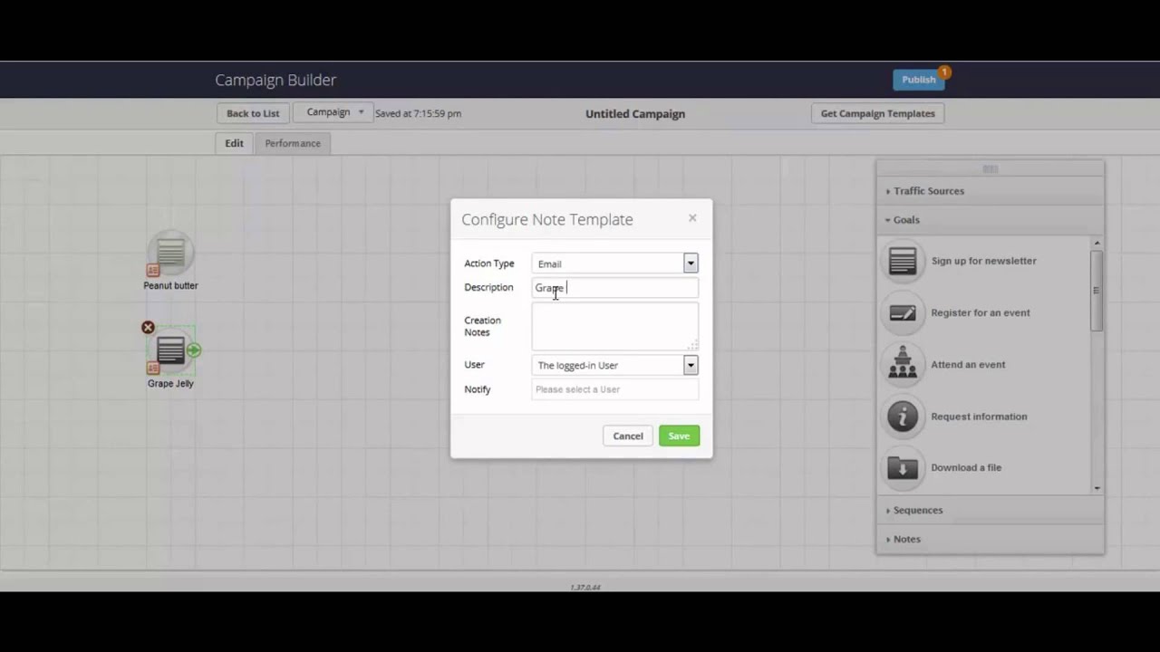 How to Learn Infusionsoft: Create Note Template Automation (In Less than 6 Minutes)