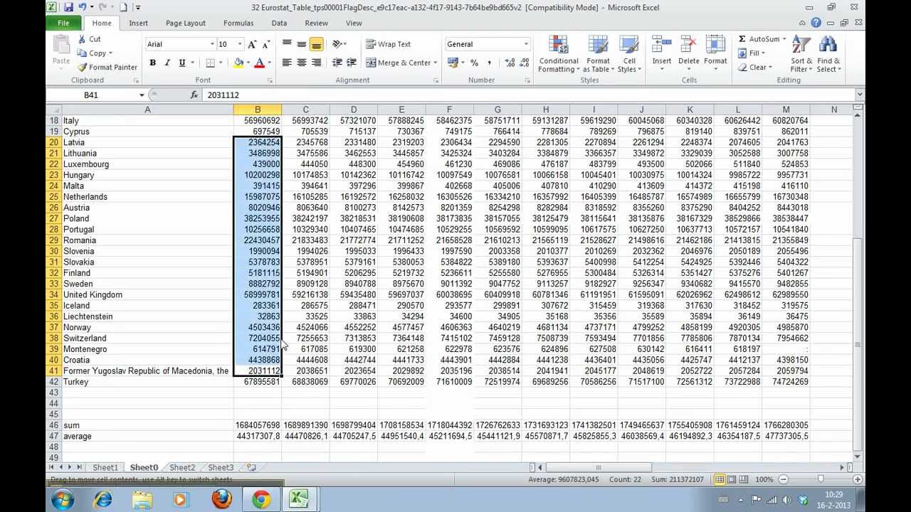 How to Print Formulas in an Excel 2010 Worksheet - YouTube