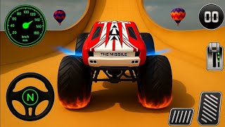 Monster Truck Mega Ramp Impossible Driver — Гонки на Monster Truck Mega Ramp — геймплей для Android screenshot 3