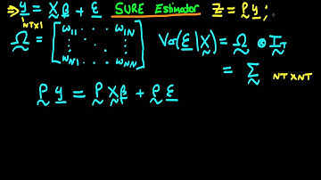 SURE estimator derivation - part 1