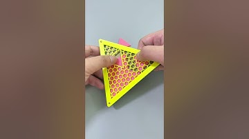 Can you fit all eight triangles into the frame? #Puzzles #IQ #iqtest