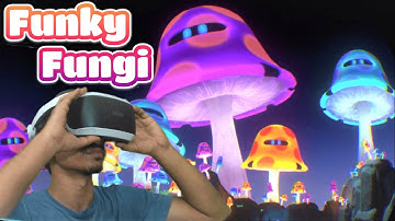 Funky fungi🥦- Astro Bot Rescue Mission VR World 1 Level 3 -All robots+Chameleon (Eng Commentary)