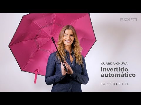 Guarda chuva Invertido Automático | Fazzoletti - YouTube
