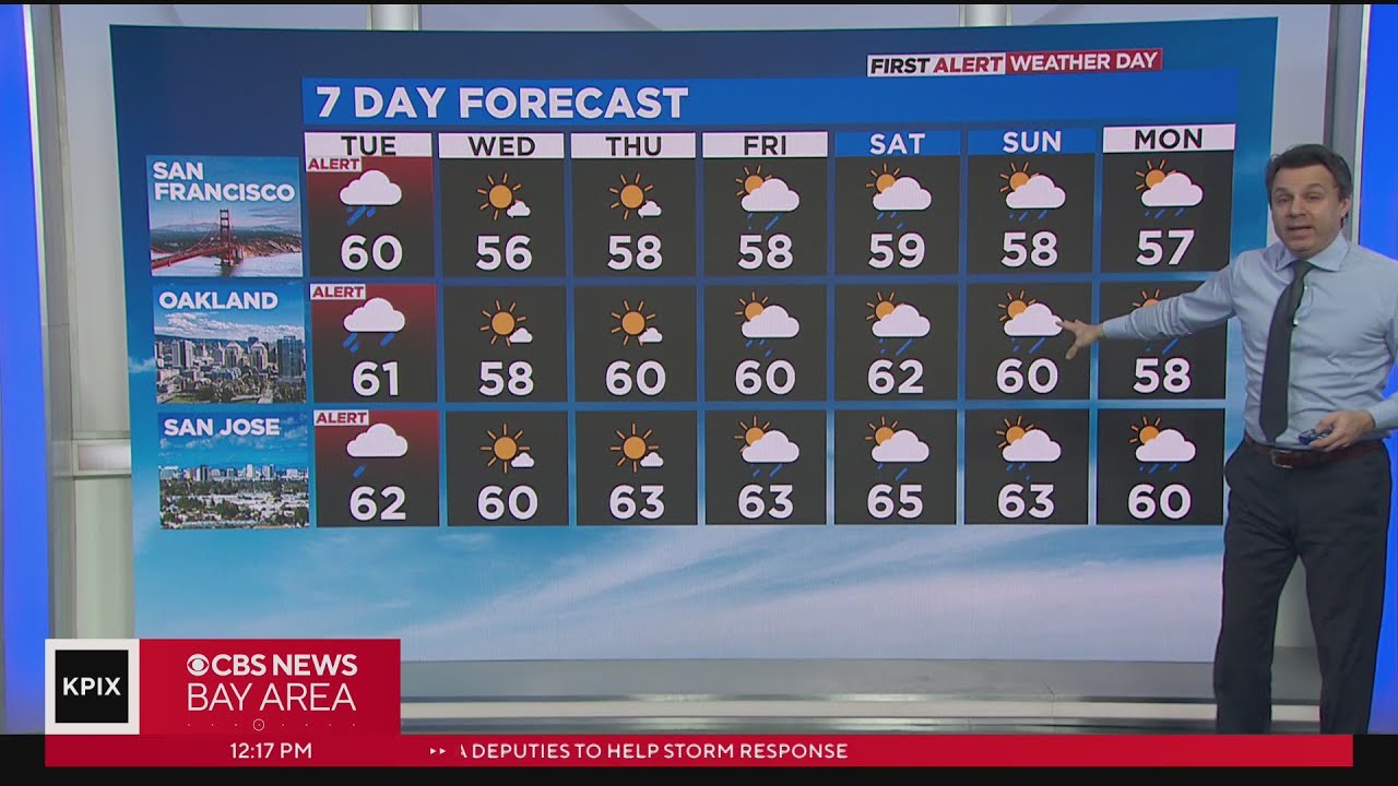 First Alert Weather forecast for Tuesday afternoon - YouTube