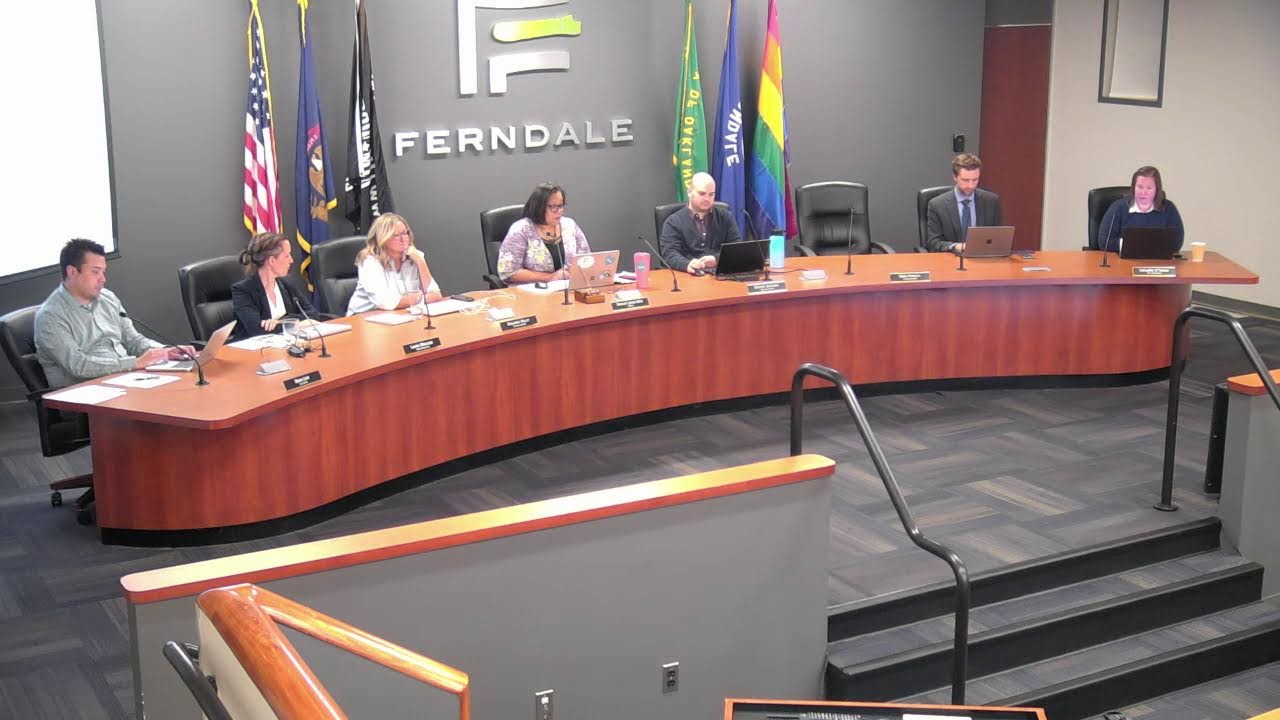 City of Ferndale City Council Meeting 08-09-2025