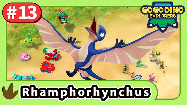 GOGODINO EXPLORERS | EP13 Rhamphorhynchus, Protector of Sky | Dinosaur | Kids | Cartoon | Season 4
