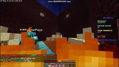 I_ROBOT HACKING #SKYBLOCK - Blockdrop