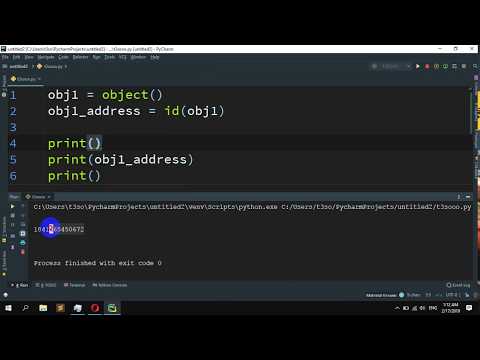 How to Get the identity of an object in Python