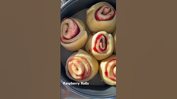 Raspberry rolls