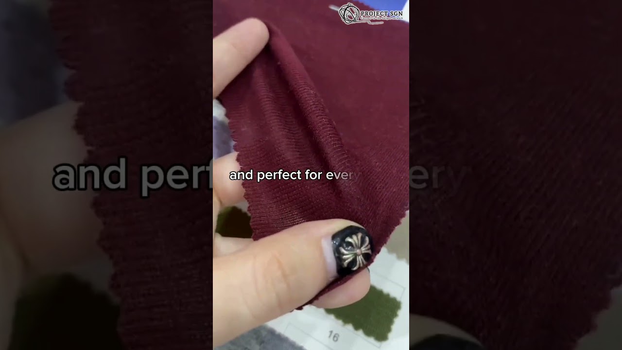 Soft, stretchable, and stylish—this knit fabric offers comfort without compromising on charm.