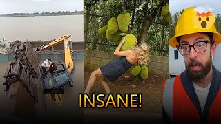 Smart Construction Workers: 7 Amazing Tricks Ep.8 😎